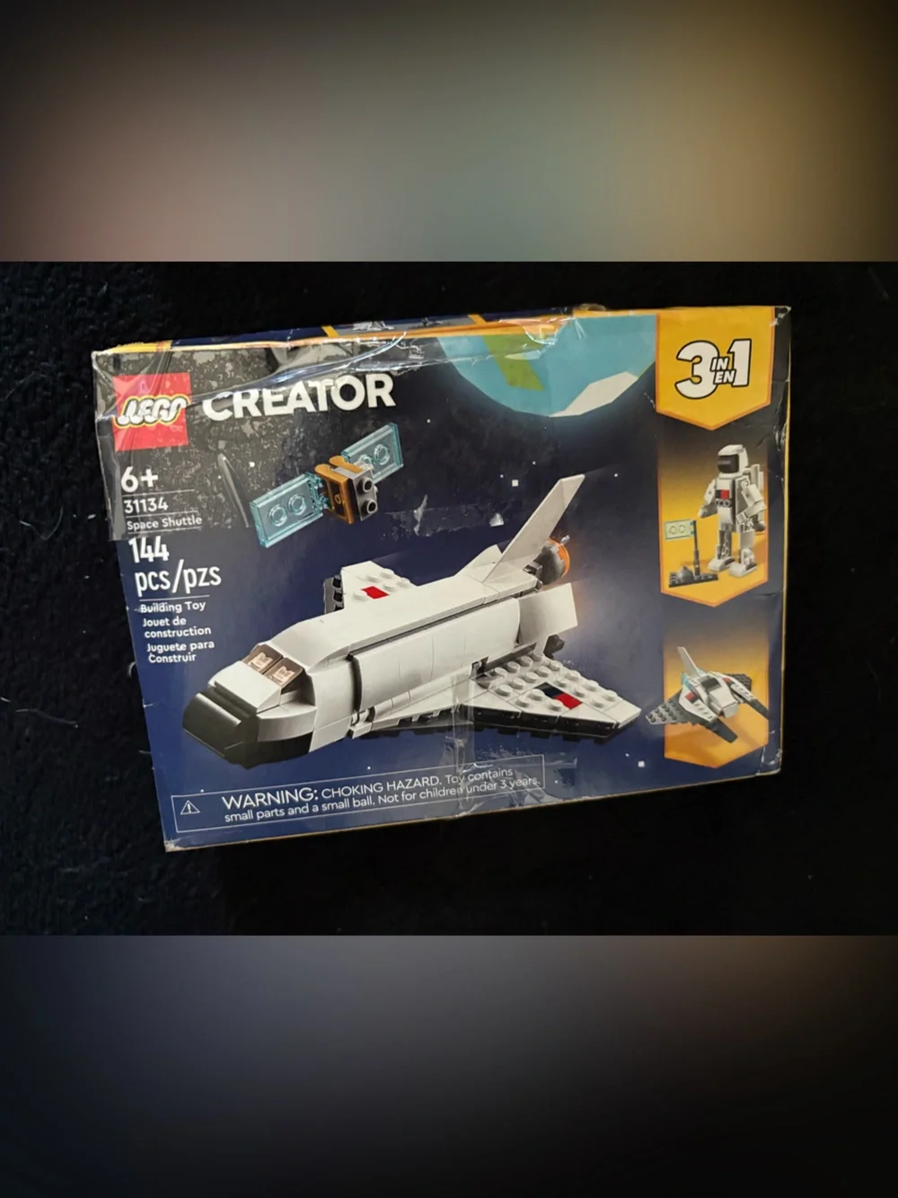 Lego open box